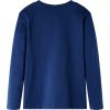 Dětské tričko s dlouhým rukávem tmavě 92 [13179] (Barva Námořnická modrá)
