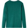 Dětské tričko s dlouhým rukávem 104 [12645] (Barva Zelená)
