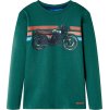 Dětské tričko s dlouhým rukávem 104 [12645] (Barva Zelená)
