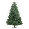 Umělý sklápěcí vánoční stromek se stojanem 240 cm [356769] (Barva Zelená)