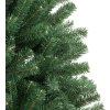 Umělý sklápěcí vánoční stromek se stojanem 240 cm [356769] (Barva Zelená)