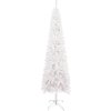 Úzký vánoční stromek 240 cm [329211] (Barva Bílá)