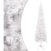 Úzký vánoční stromek 240 cm [329211] (Barva Bílá)