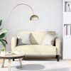 Loveseat Sofa 110 cm umělá kůže [4100536] (Barva Černá)