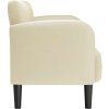 Loveseat Sofa 110 cm umělá kůže [4100536] (Barva Černá)