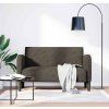 Loveseat Sofa 110 cm umělá kůže [4100536] (Barva Černá)