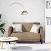 Loveseat Sofa 110 cm umělá kůže [4100536] (Barva Černá)