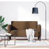 Loveseat Sofa 110 cm umělá kůže [4100536] (Barva Černá)
