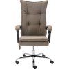 Masážní kancelářská židle textil [20370] (Barva Taupe)