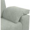 Loveseat Sofa 160x77x82 cm samet [4105258] (Barva Tmavě šedá)