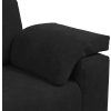 Loveseat Sofa 160x77x82 cm samet [4105258] (Barva Tmavě šedá)