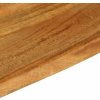 Stolní deska živá hrana 160 x 20 x 2,5 cm masivní mangovník [370520] (Barva dubový povrch)