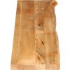 Stolní deska živá hrana 180 x 30 x 2,5 cm masivní mangovník [370533] (Barva dubový povrch)
