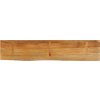 Stolní deska živá hrana 180 x 30 x 2,5 cm masivní mangovník [370533] (Barva dubový povrch)