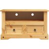 TV skříňka mexická borovice Corona 91 x 43 x 56 cm [243738] (Barva Hnědá)