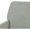 Křeslo 62 x 79 x 79 cm samet [351372] (Barva Světle šedá)