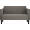 Loveseat Sofa 109 cm manšestrová tkanina [4100522] (Barva Světle šedá)