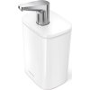 Dávkovač Simplehuman mýdla a desinfekce Pulse - 473 ml, bílá ocel [7025004]