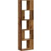 Knihovna 5patrová 45 x 23,5 x 162,5 cm kompozitní dřevo [852785] (Barva Šedá sonoma)