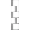 Knihovna 5patrová 45 x 23,5 x 162,5 cm kompozitní dřevo [852785] (Barva Šedá sonoma)