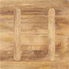Stolní deska 50x50x3,8 cm čtvercová hrubé mangovníkové dřevo [371521] (Barva Mangovníkové dřevo (přírodní))