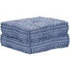 2místný modulární pouf textil [244985] (Barva Patchwork)