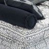 2místný modulární pouf textil [244985] (Barva Patchwork)