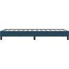 Postel Box Spring bez matrace 80x210 cm samet [3315802] (Barva Tmavě šedá)