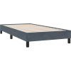 Postel Box Spring bez matrace 80x210 cm samet [3315802] (Barva Tmavě šedá)