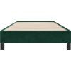 Postel Box Spring bez matrace 80x210 cm samet [3315802] (Barva Tmavě šedá)