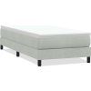Postel Box Spring bez matrace 80x210 cm samet [3315802] (Barva Tmavě šedá)