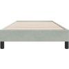 Postel Box Spring bez matrace 80x210 cm samet [3315802] (Barva Tmavě šedá)