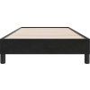 Postel Box Spring bez matrace 80x210 cm samet [3315802] (Barva Tmavě šedá)