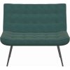 Lavice 110x74x84 cm samet [4012339] (Barva Tmavě zelená)