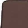 Křeslo 54 x 75 x 76 cm umělá kůže [351332] (Barva Hnědá)
