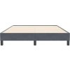 Postel Box Spring bez matrace 160x210 cm samet [3315832] (Barva Tmavě šedá)