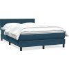 Box spring postel s matrací 160x220 cm samet [3316456] (Barva Tmavě šedá)