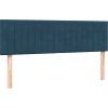 Box spring postel s matrací 160x220 cm samet [3316456] (Barva Tmavě šedá)