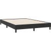 Box spring postel s matrací 160x220 cm samet [3316456] (Barva Tmavě šedá)
