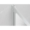 Vanová zástěna 141 x 132 cm 3 skládací panely [140785] (Barva Bílá)
