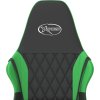 Herní židle černá a umělá kůže [3143778] (Barva Zelená)