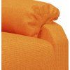 Polohovací křeslo textil [340179] (Barva Hnědá)