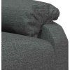 Polohovací křeslo textil [340179] (Barva Hnědá)