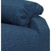 Polohovací křeslo textil [340179] (Barva Hnědá)