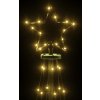 Vánoční stromek kužel 108 ch LED diod 70 x 180 cm [343486] (Barva Teplá bílá)