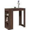 Barový stůl s regály 102 x 50 x 103,5 cm kompozit [854363] (Barva dub artisan)