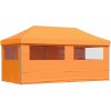 skládací nůžkový party stan 3 x 6 m [4004953] (Barva orange (blue frame))