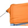 skládací nůžkový party stan 3 x 6 m [4004953] (Barva orange (blue frame))
