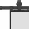 Posuvné dveře se sadou kování 90x205 cm ESG Glass [3375799] (Barva Černá)