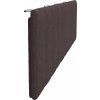 Polštář na čelo postele Hanko 200 cm textil [4019185] (Barva Tmavě šedá)